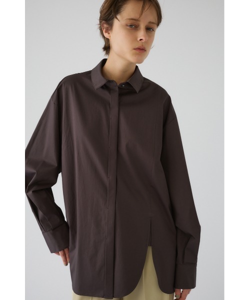 RIM.ARK ブラウス シャツ Oversized asymmetry SH オーバーサイズド 