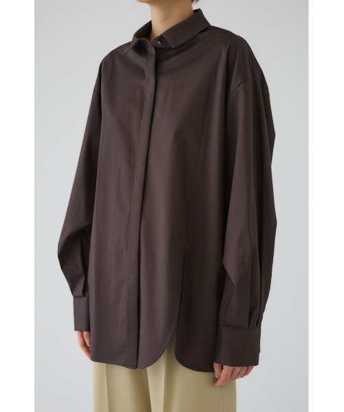 RIM.ARK ブラウス シャツ Oversized asymmetry SH オーバーサイズド