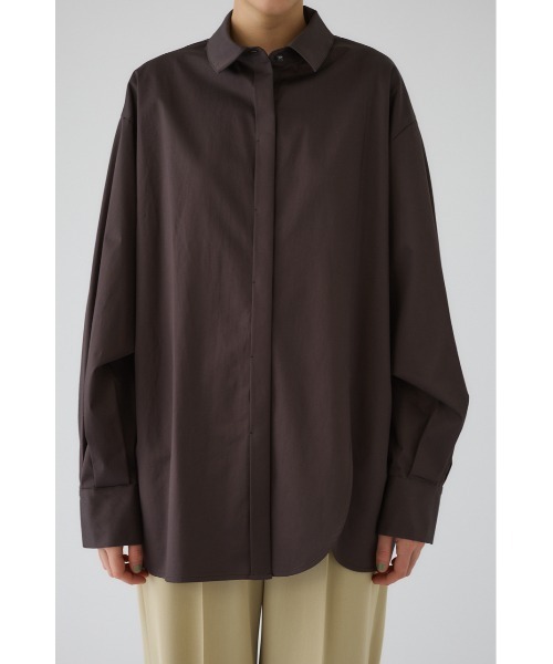 RIM.ARK ブラウス シャツ Oversized asymmetry SH オーバーサイズド 