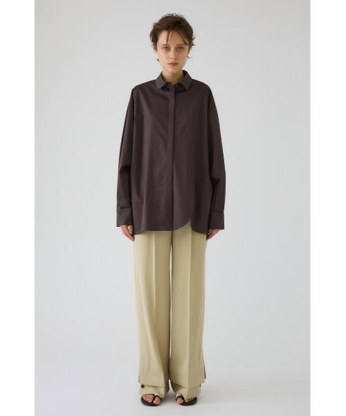 RIM.ARK ブラウス シャツ Oversized asymmetry SH オーバーサイズド 
