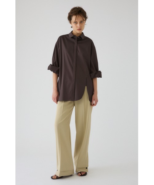 RIM.ARK ブラウス シャツ Oversized asymmetry SH オーバーサイズド