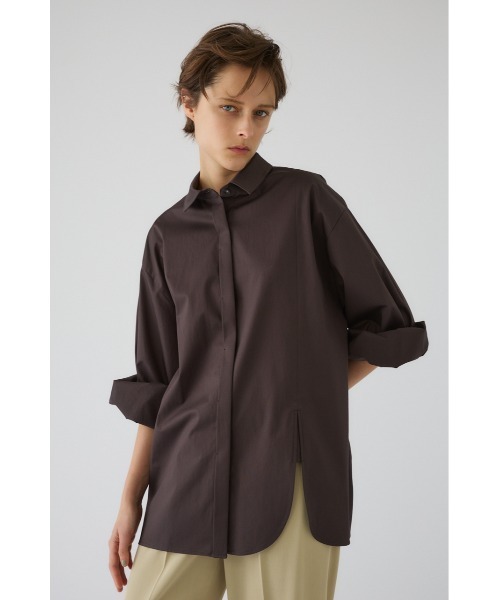 RIM.ARK ブラウス シャツ Oversized asymmetry SH オーバーサイズド