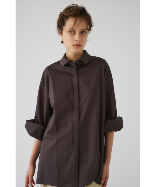 RIM.ARK ブラウス シャツ Oversized asymmetry SH オーバーサイズド