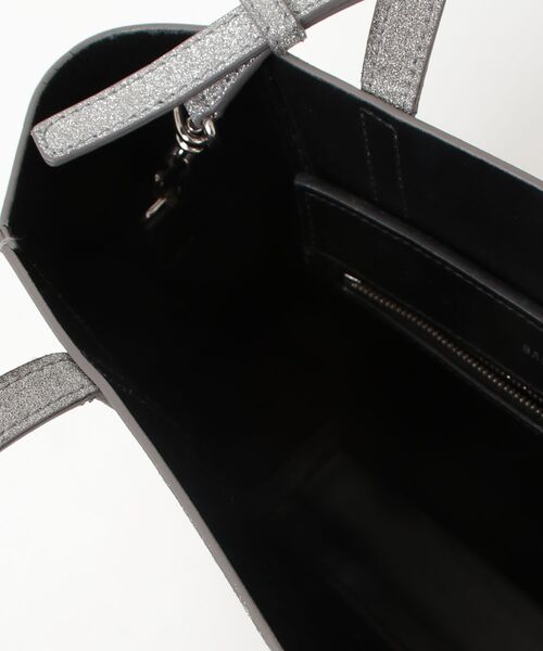 美品✨BALENCIAGA 2way ペーパー レザー 黒 ショルダー バッグ BALENCIAGA（バレンシアガ） 2WAYバッグ - シルバー レディース