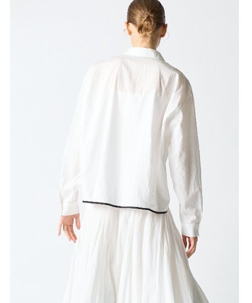 mizuiroind（ミズイロインド） 長袖ブラウス FREE ホワイト レディース