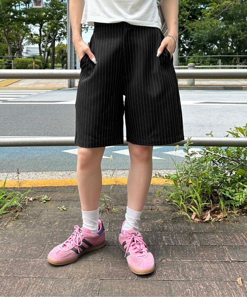 「sedacle girl」 ハーフパンツ MEDIUM ブラック レディース_画像4