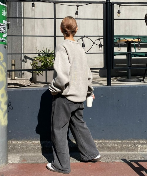 「SOUNDSGOOOOD」 長袖ニット LARGE ネイビー メンズ_画像8