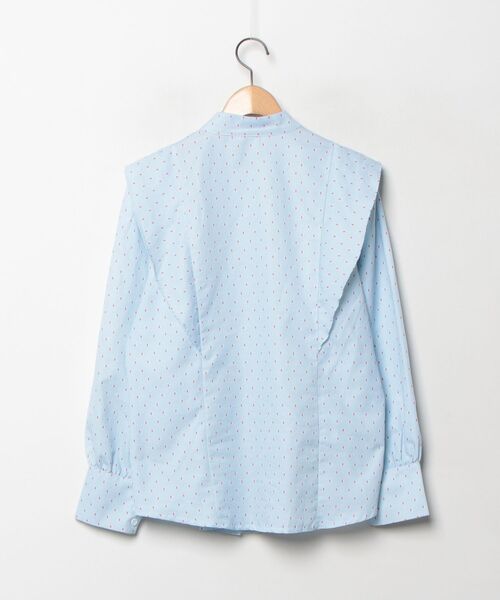 「LA POMME petit」 長袖ブラウス SMALL ブルー レディース_画像2