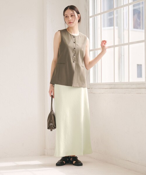 ほぼ新品＊BEAUTY&YOUTH UNITED ARROWSサテンスカートWw 未使用 BEAUTY&YOUTH UNITED ARROWS サテンスカートg5｜Yahoo!フリマ