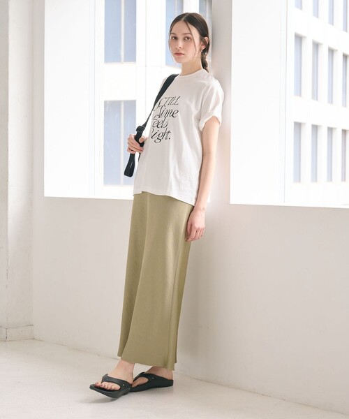 BEAUTY&YOUTH ポリエステルサテン マーメイドフレアスカート BEAUTY＆YOUTH UNITED ARROWS スカート ポリエステルサテン マーメイド