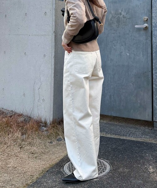 ジーンズ デニム デニムパンツ 「待望の新色＆サイズ展開追加／@sora_522m企画」BASIC STRAIGHT DENIM レディースの画像