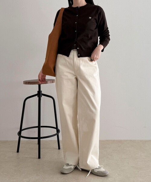 ジーンズ デニム デニムパンツ 「待望の新色＆サイズ展開追加／@sora_522m企画」BASIC STRAIGHT DENIM レディースの画像