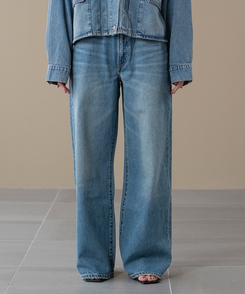 Levi's（リーバイス） ワイドパンツ ジーンズ デニム デニムパンツ