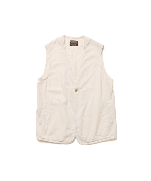 MR.OLIVE（ミスターオリーブ） ベスト ジレ RINSE WASH 6oz SUPER