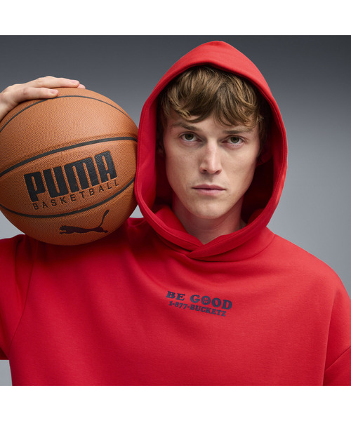 PUMA（プーマ） パーカー メンズ バスケットボール Hoops x E.T. AOP