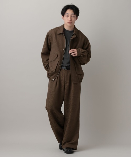 RAGEBLUE（レイジブルー） スラックス Damascene Jacquard easy Slacks