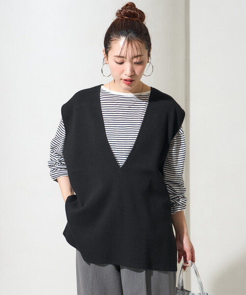 FREAK'S STORE（フリークスストア） ベスト ジレ 限定展開 コットン
