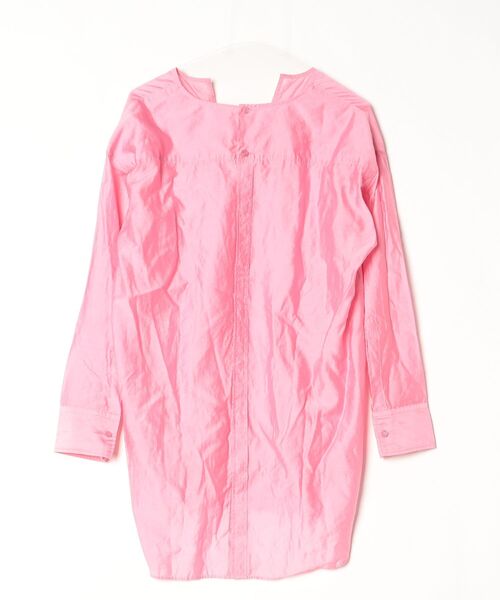 「VERMEIL par iena」 長袖ブラウス FREE ピンク レディース_画像2