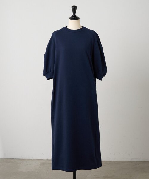 今シーズン物BEARDSLEY★ランタンスリーブウラケワンピース★フリーサイズ BEARDSLEY（ビアズリー） ワンピース ランタンスリーブウラケ