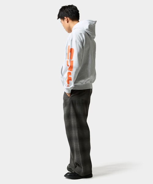 「HUF」 プルオーバーパーカー XX-LARGE ブラック メンズの画像