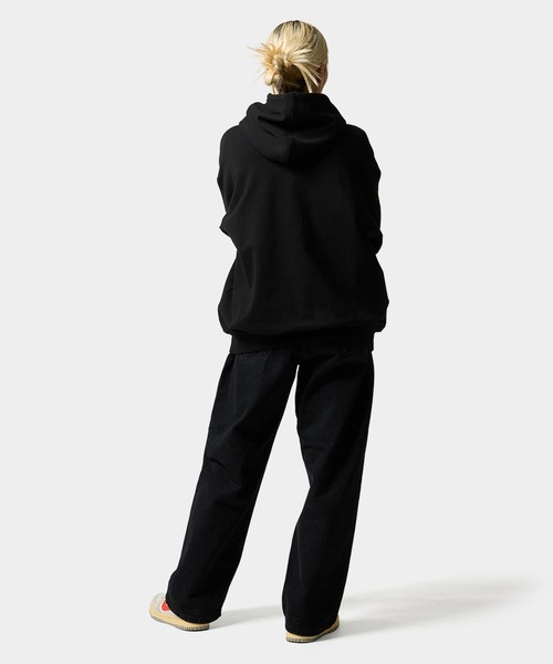 「HUF」 プルオーバーパーカー XX-LARGE ブラック メンズの画像