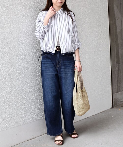 スカーフライトシャツブルゾン 私服と休日と食。 今季の春のお気に入り #etreスカーフライトシャツ