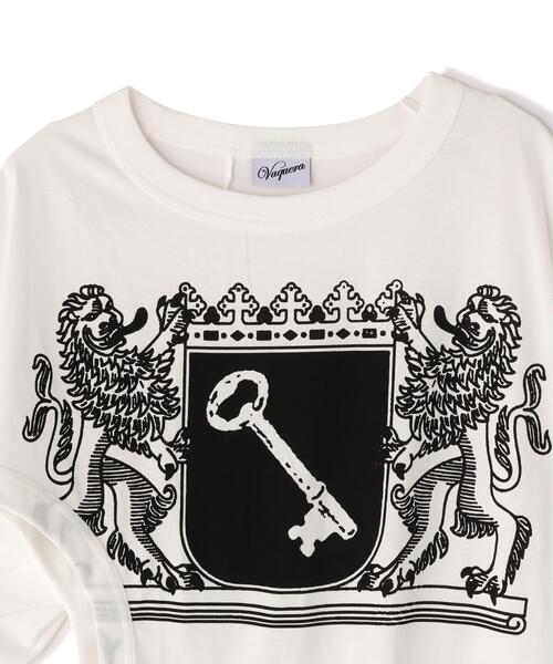 バケラ ヴァケラ VAQUERA 前面ブランドロゴ Tシャツ L VAQUERA / バケラ WOMEN PRETTY BOY BASIC T SHIRT（Tシャツ