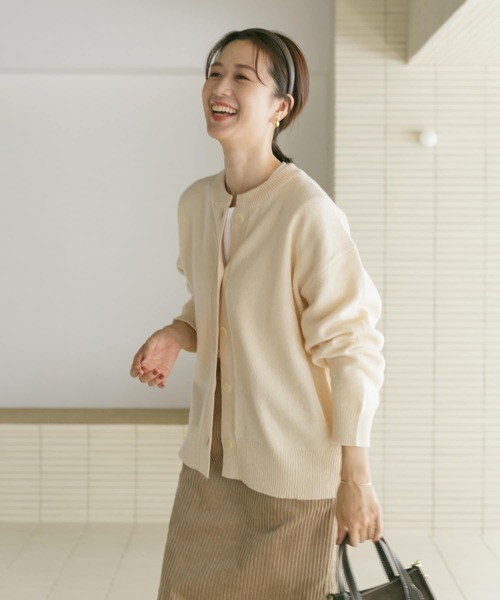 「URBAN RESEARCH DOORS」 カーディガン MEDIUM ブラウン レディース_画像5