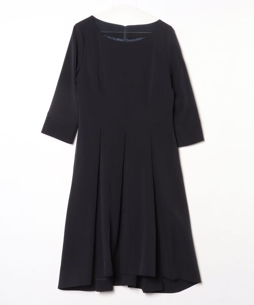 「RUIRUE BOUTIQUE」 コンビワンピース LL ネイビー レディースの画像