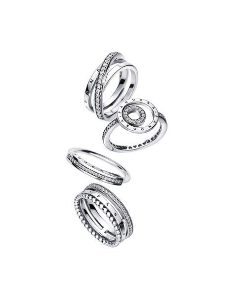 「Pandora」 リング 50 シルバー レディース_画像4