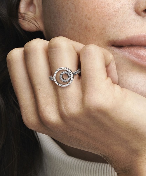 「Pandora」 リング 50 シルバー レディース_画像8