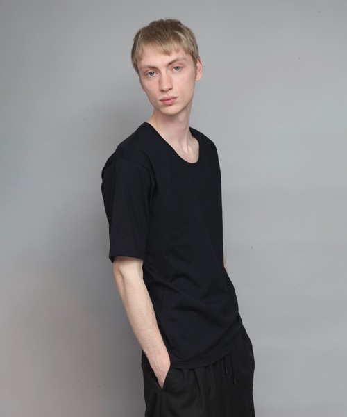 「ato」 半袖Tシャツ 46 ホワイト メンズ_画像3