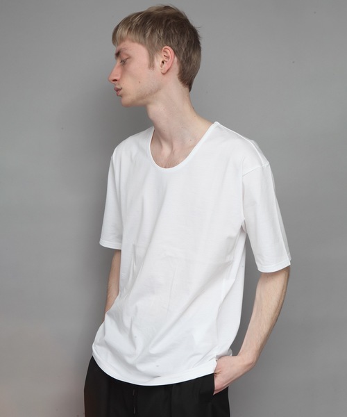 「ato」 半袖Tシャツ 46 ホワイト メンズ_画像6