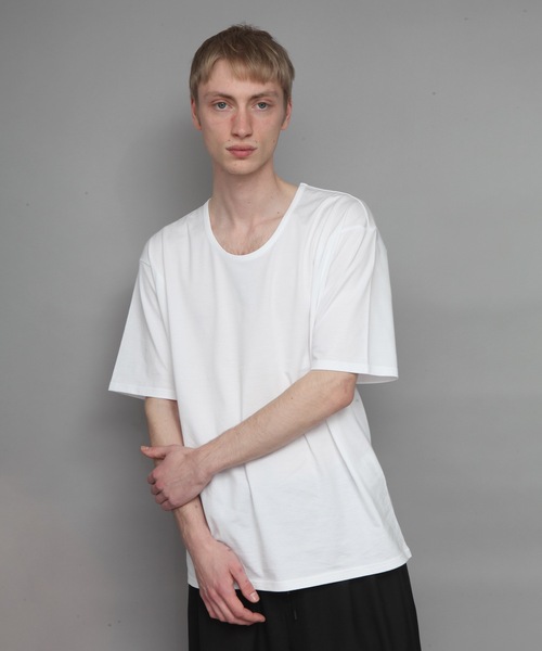 「ato」 半袖Tシャツ 46 ホワイト メンズ_画像7