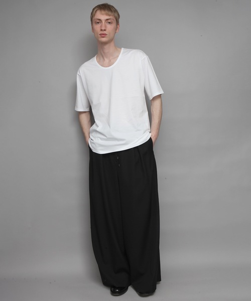 「ato」 半袖Tシャツ 46 ホワイト メンズ_画像8