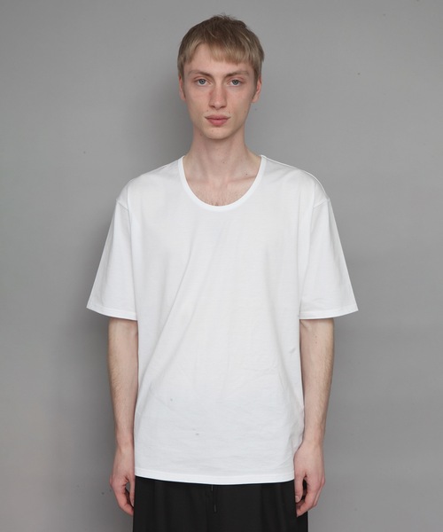 「ato」 半袖Tシャツ 46 ホワイト メンズ_画像9