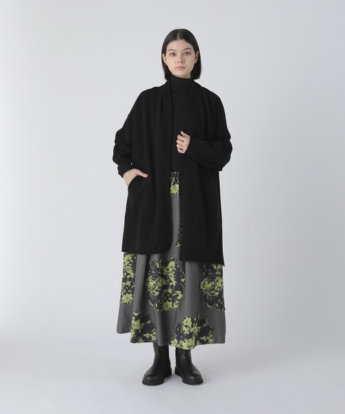 「Plantation」 長袖カットソー M size ブラック レディースの画像