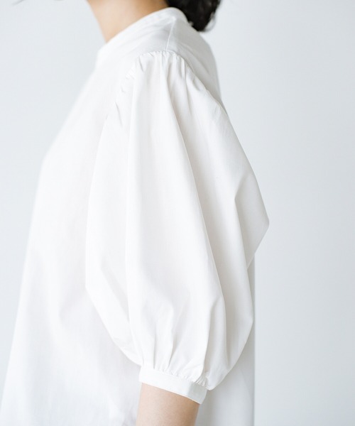 「haco!」 7分袖ブラウス MEDIUM ブラック レディース_画像4