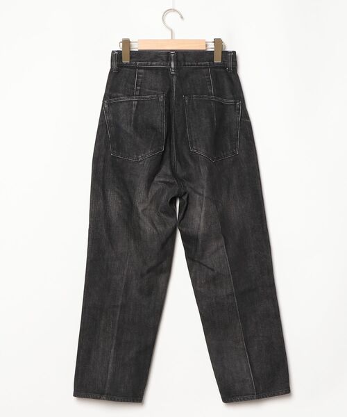 「LOEFF」 デニムパンツ 0 ブラック レディース_画像2