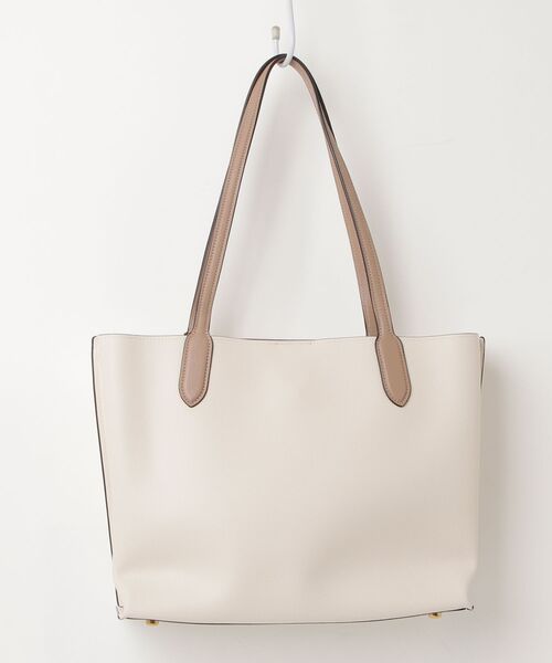 coach ウィロウトート COACH（コーチ） ウィロウ トートバッグ - ベージュ レディース