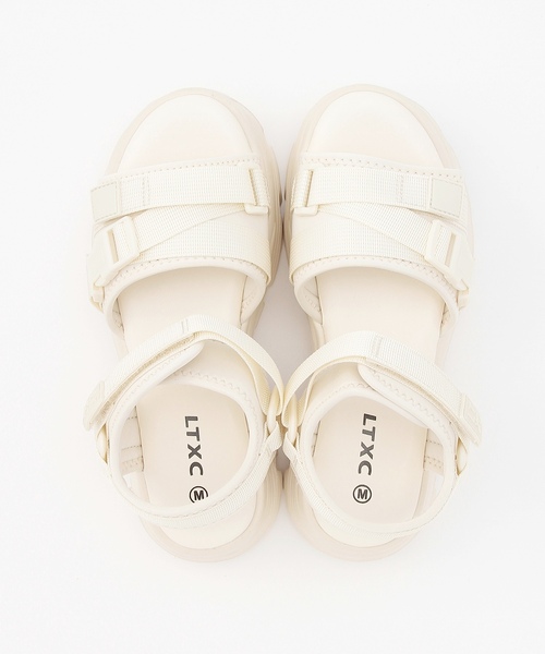 サンダル 「LTXC」厚底スポーツサンダル キッズ 子供 女の子の画像