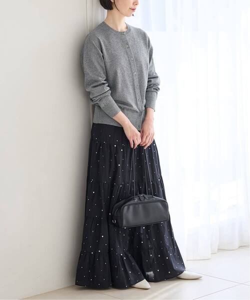 カーディガン 「追加3」LEVITAロングスリーブカーディガン レディースの画像