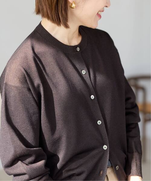 カーディガン 「追加3」LEVITAロングスリーブカーディガン レディースの画像