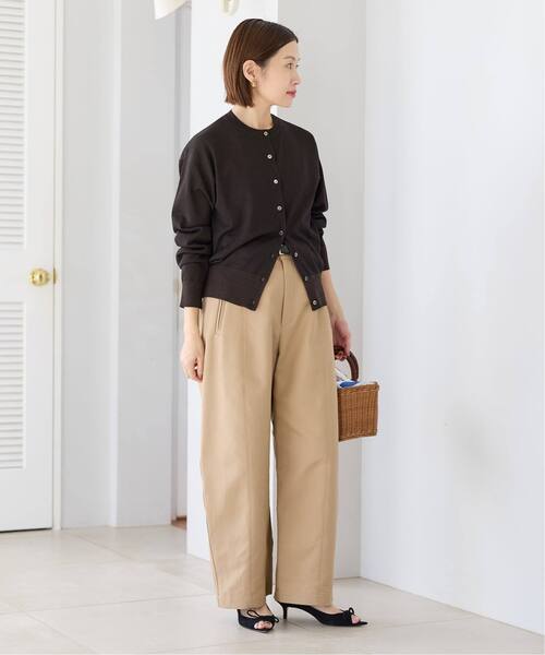 カーディガン 「追加3」LEVITAロングスリーブカーディガン レディースの画像