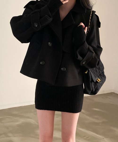 「FAVORITO」 ジャケット F ブラック レディース_画像9