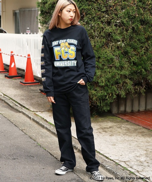 「ROOPTOKYO」 長袖Tシャツ M ネイビー メンズ_画像4