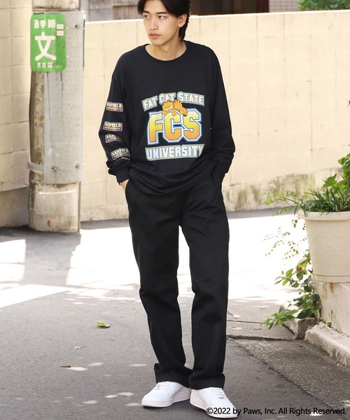 「ROOPTOKYO」 長袖Tシャツ M ネイビー メンズ_画像6