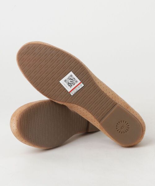 「UGG」 バレエシューズ 23cm ブラウン レディース_画像3