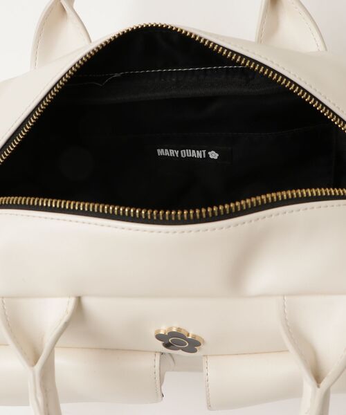 MARY QUANT（マリークヮント） ワンポイント2WAYバッグ - ホワイト