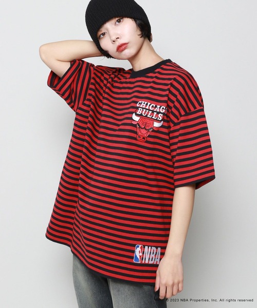 「PBLIM」 半袖Tシャツ「NBAコラボ」 FREE イエロー レディース_画像2